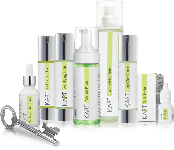 Clear & Matte — линия KART, продуктовая композиция